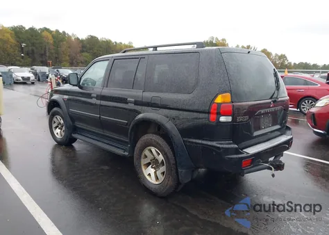 2001 Mitsubishi Montero Sport 3.5/Xls from USA, damaged, VIN JA4MT31R21P040011